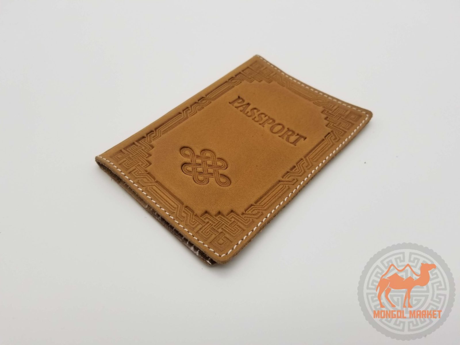 Кожаная обложка на паспорт