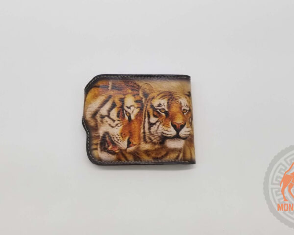 кошелек с рисунком тигр