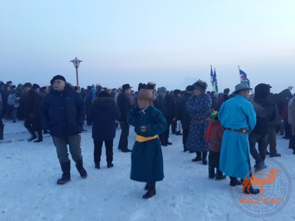 Встреча расвета цаган сар